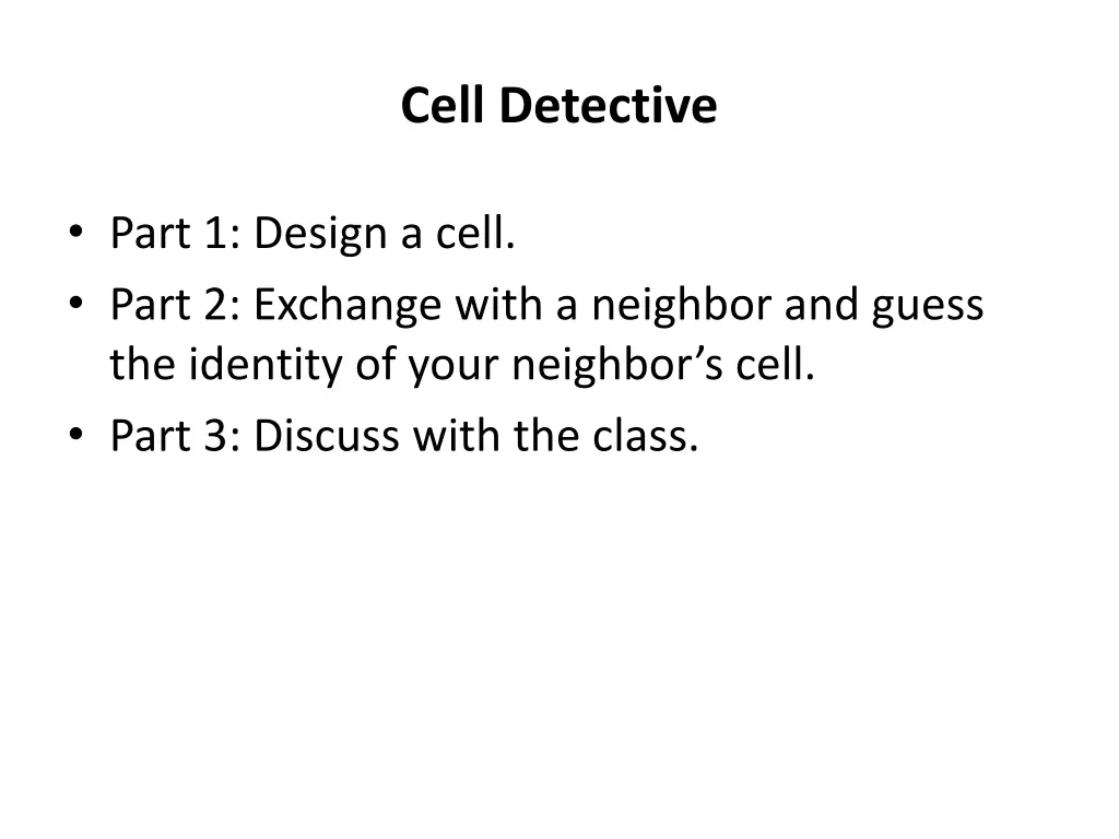 cell detective