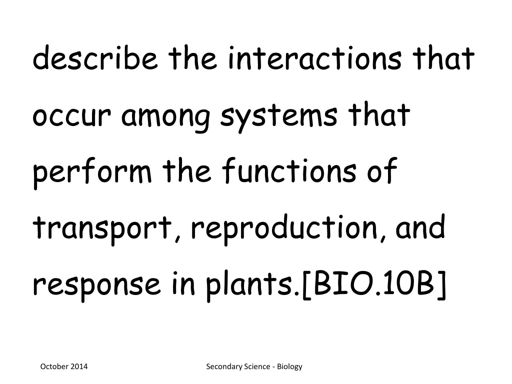 describe the interactions that occur among 1