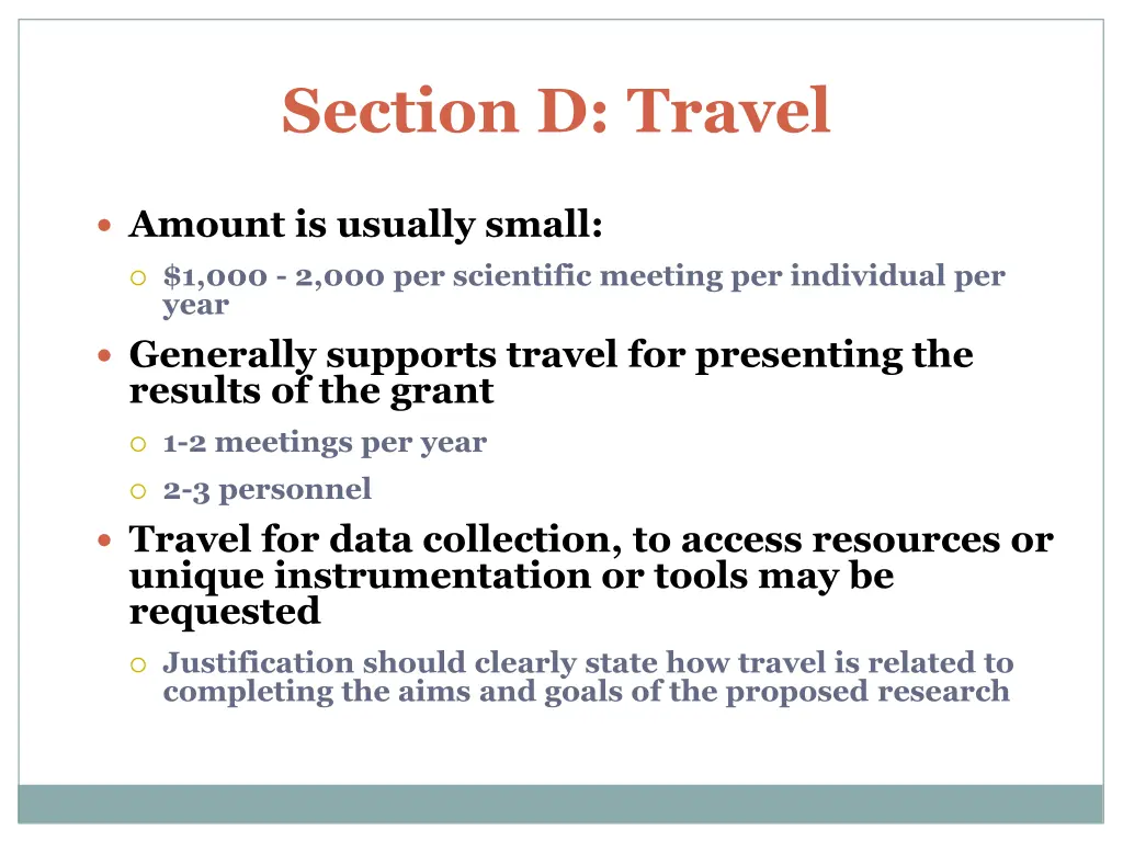 section d travel