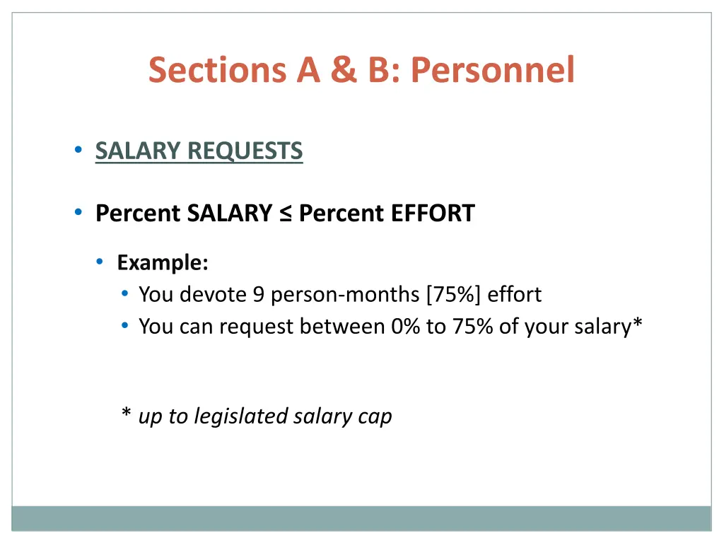 sections a b personnel 1