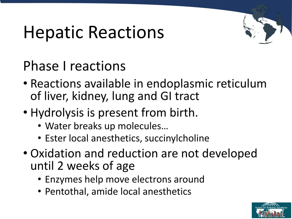 hepatic reactions