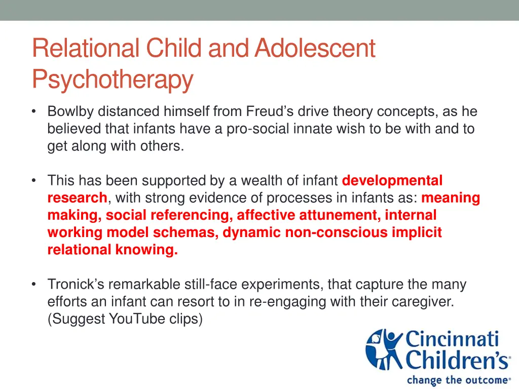 relational child and adolescent psychotherapy 1