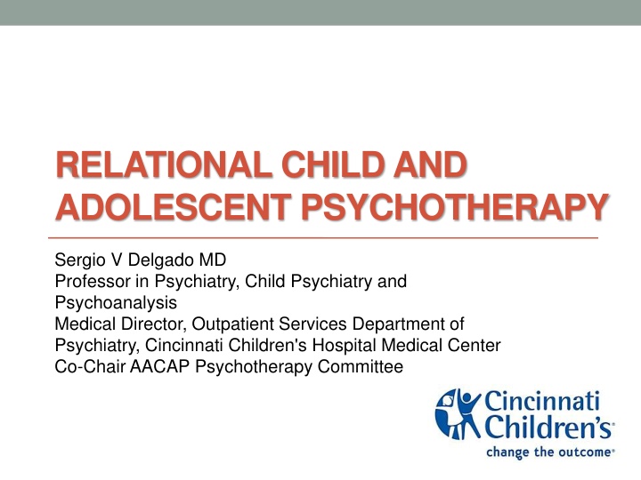 relational child and adolescent psychotherapy