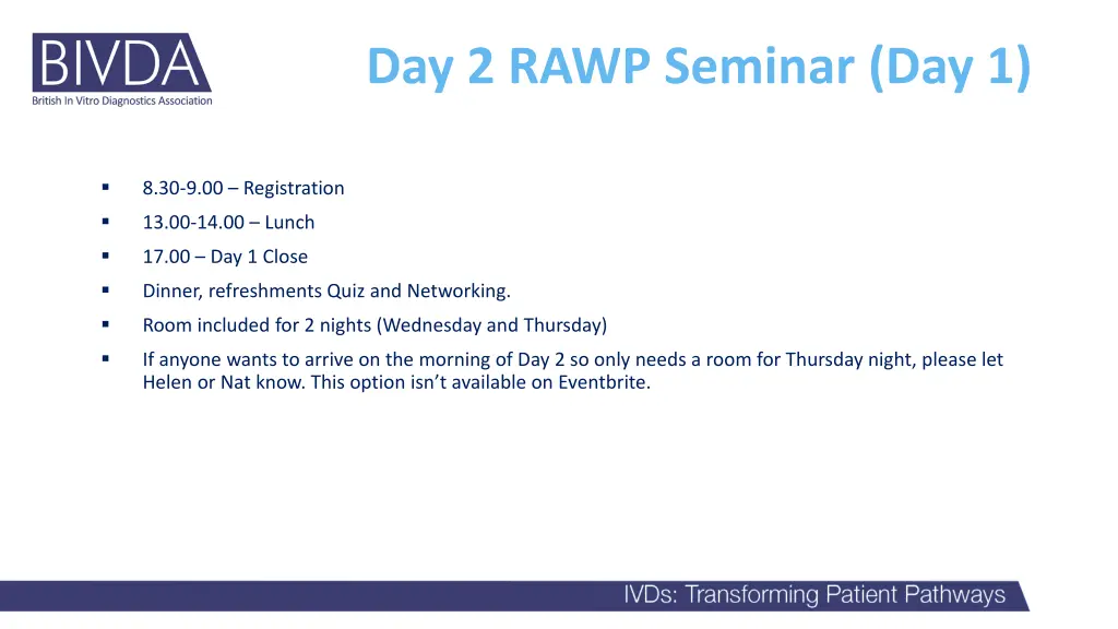 day 2 rawp seminar day 1