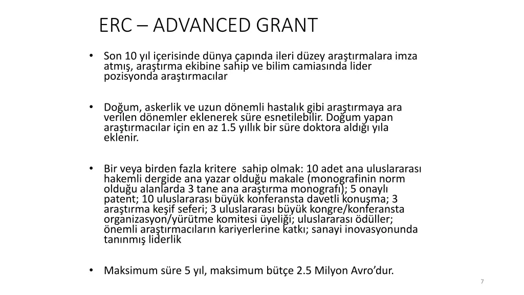 erc advanced grant