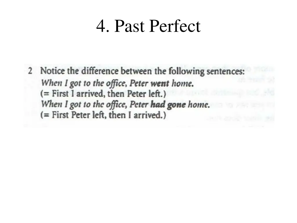 4 past perfect 2