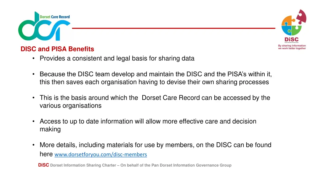 disc and pisa benefits provides a consistent