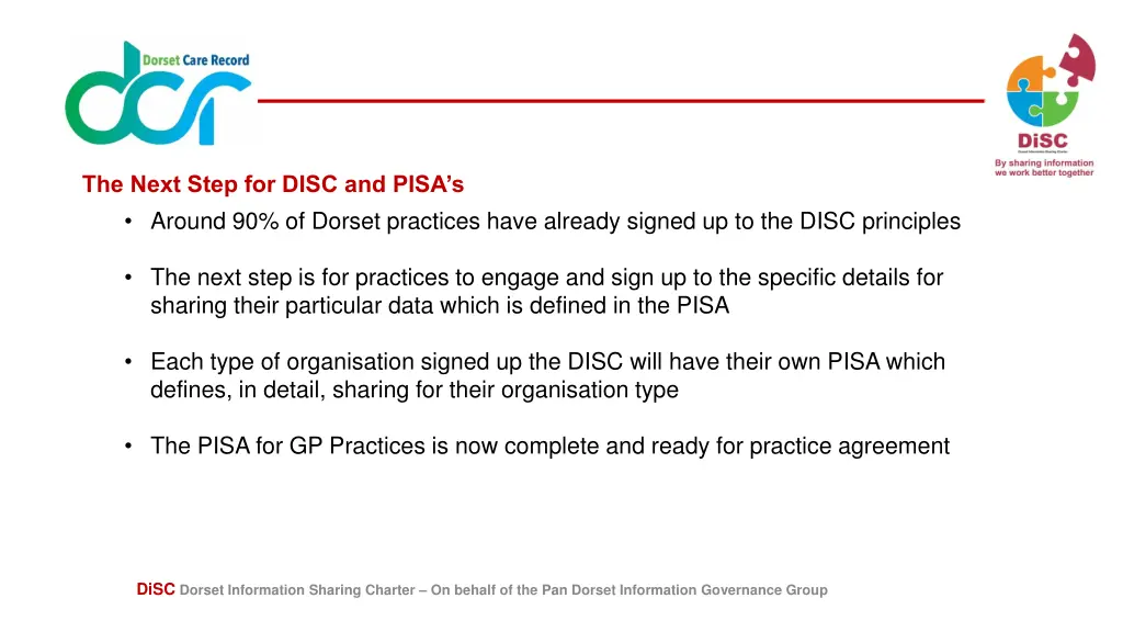 the next step for disc and pisa s around