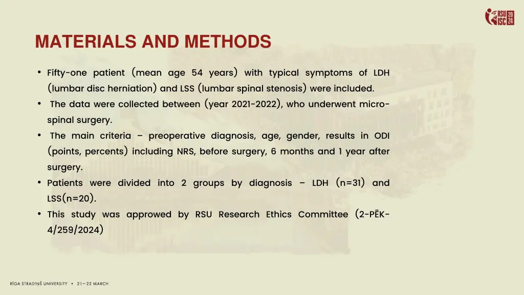 materials and methods