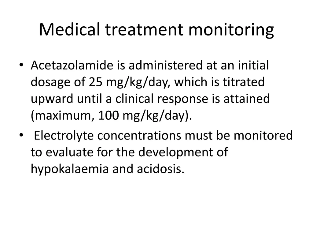 medical treatment monitoring