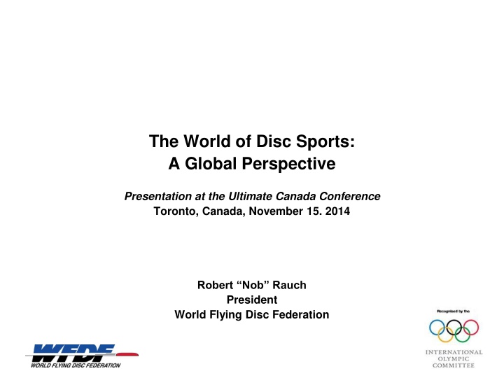 the world of disc sports a global perspective