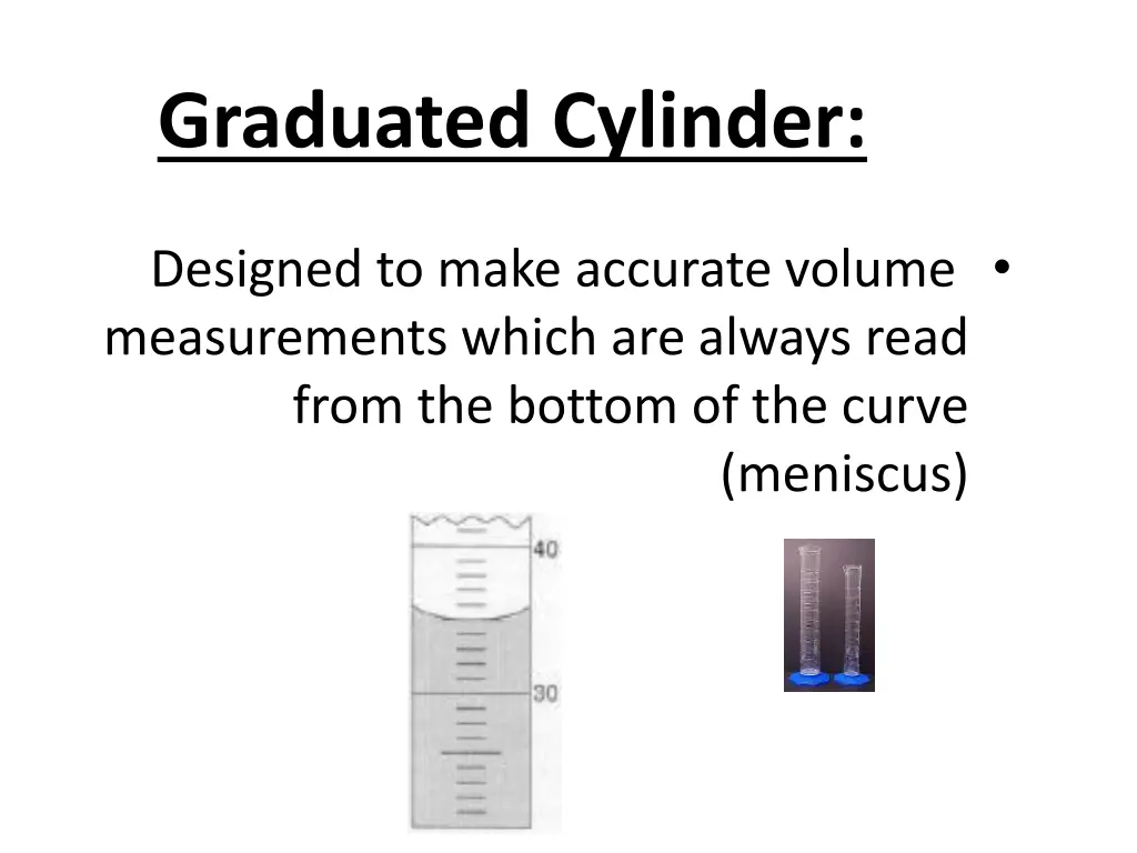 graduated cylinder