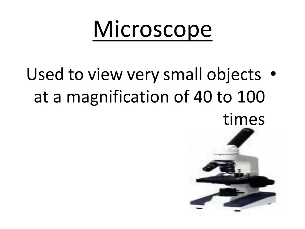 microscope