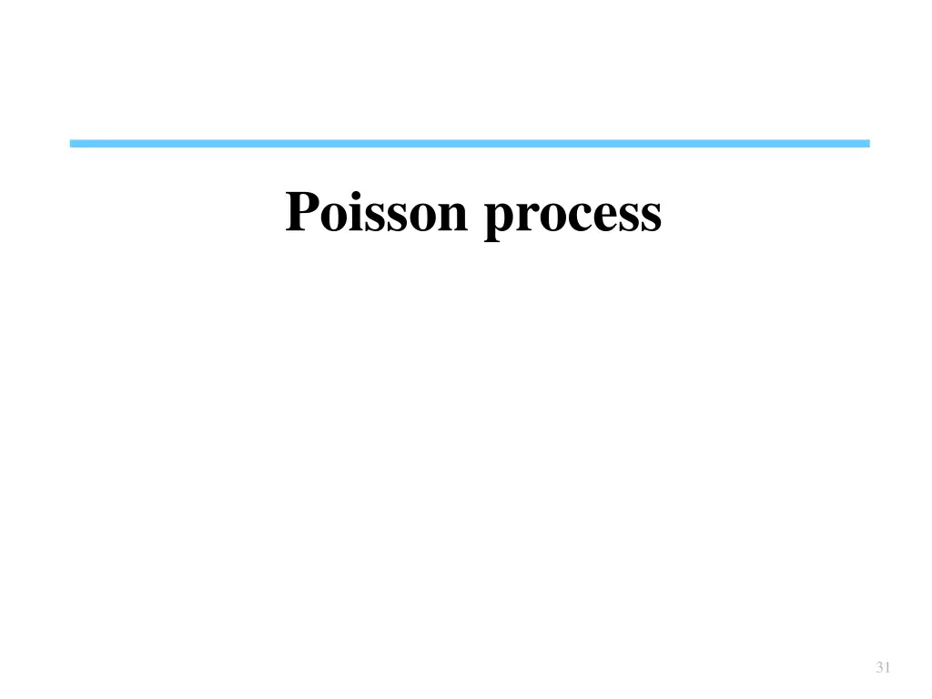 poisson process