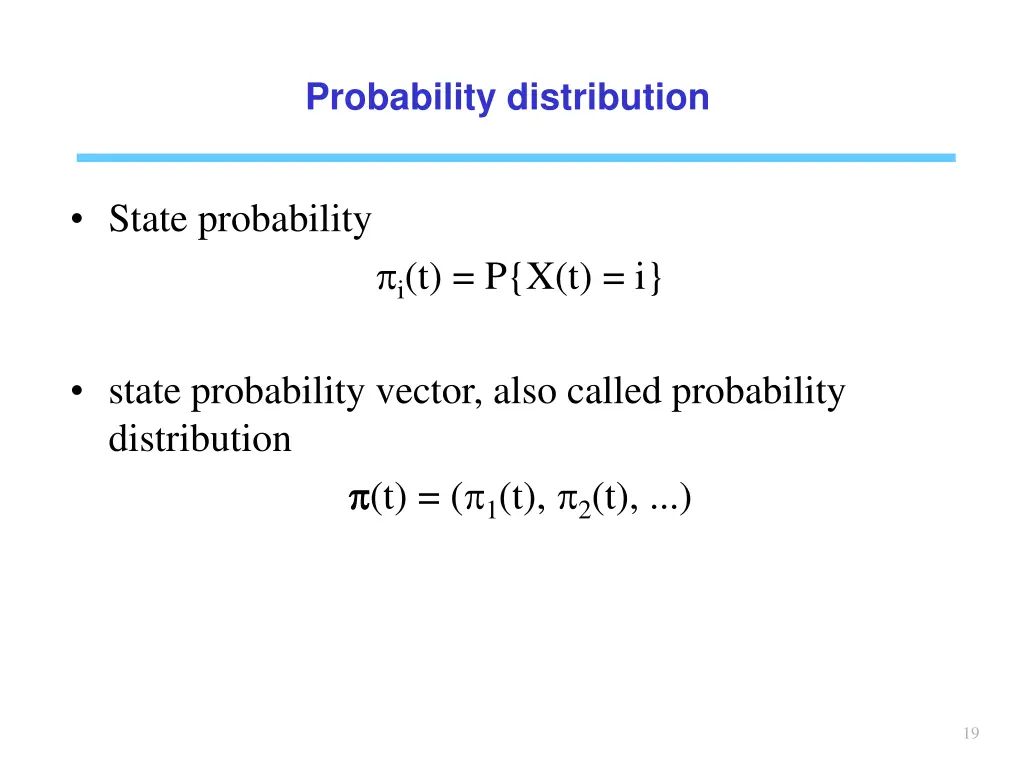 probability distribution