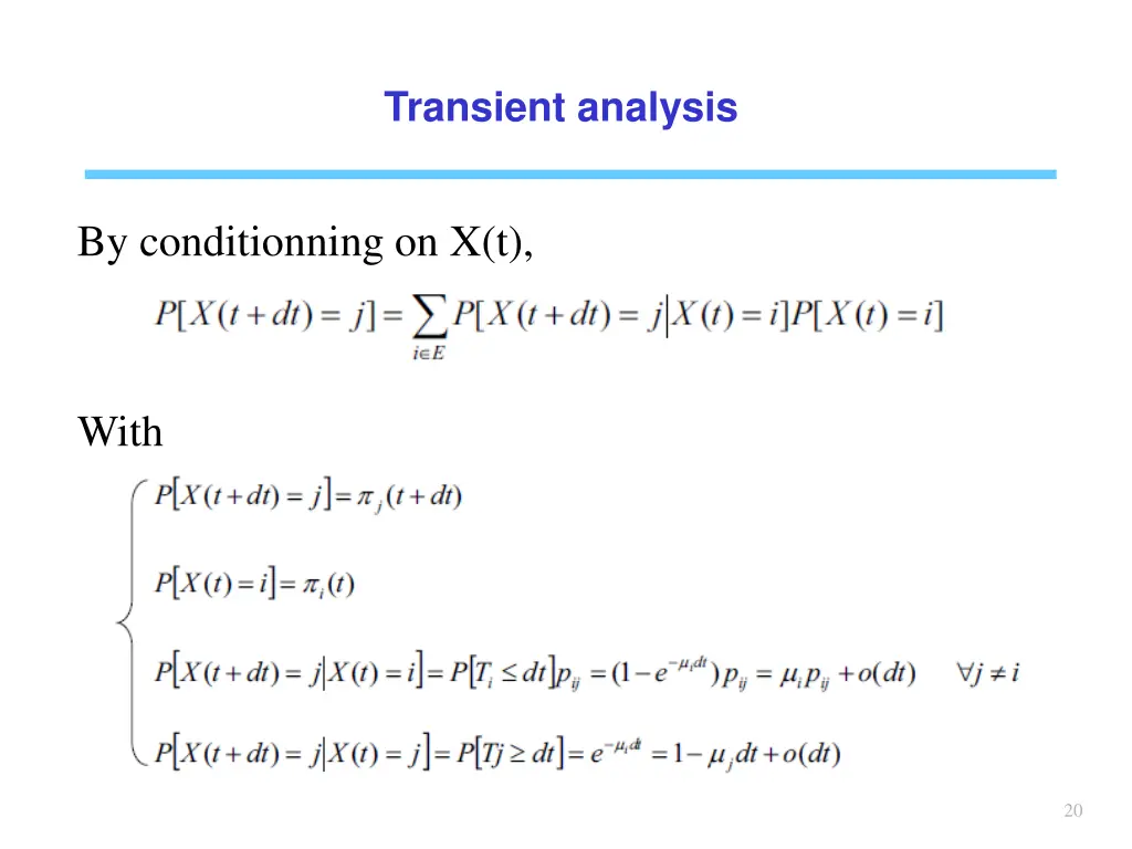 transient analysis