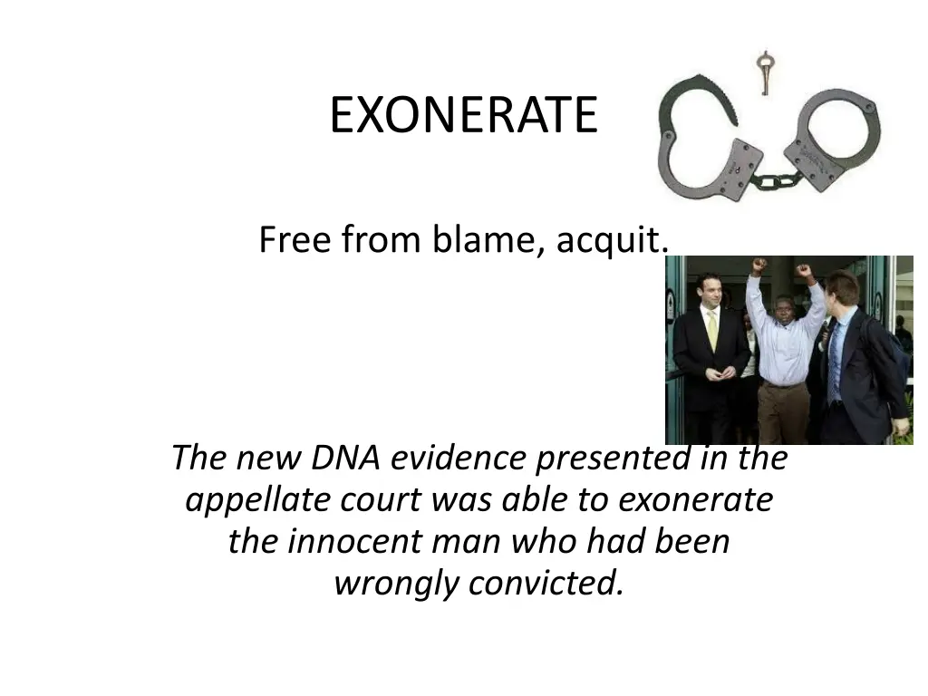 exonerate