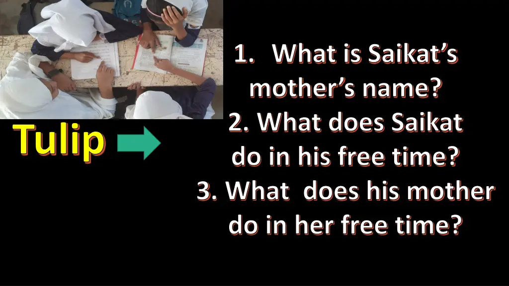 what is saikat s mother s name 2 what does saikat