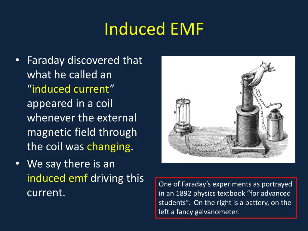 induced emf