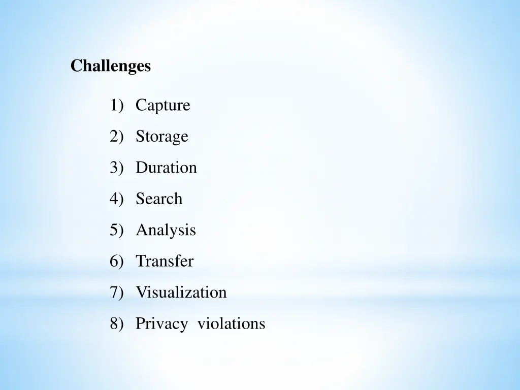 challenges