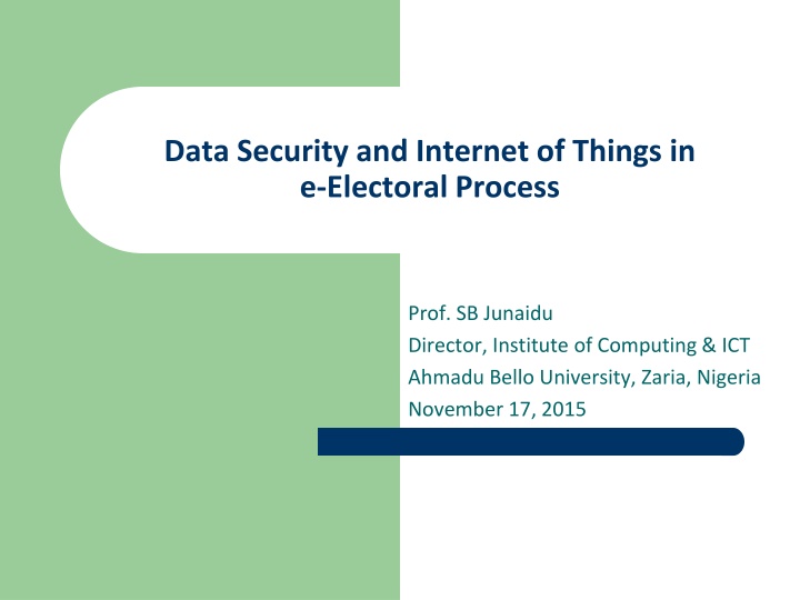 data security and internet of things