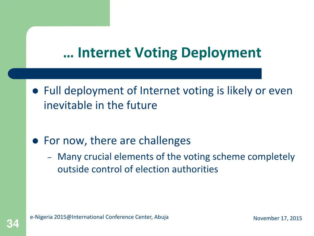 internet voting deployment 2