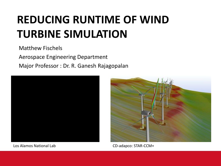 reducing runtime of wind turbine simulation