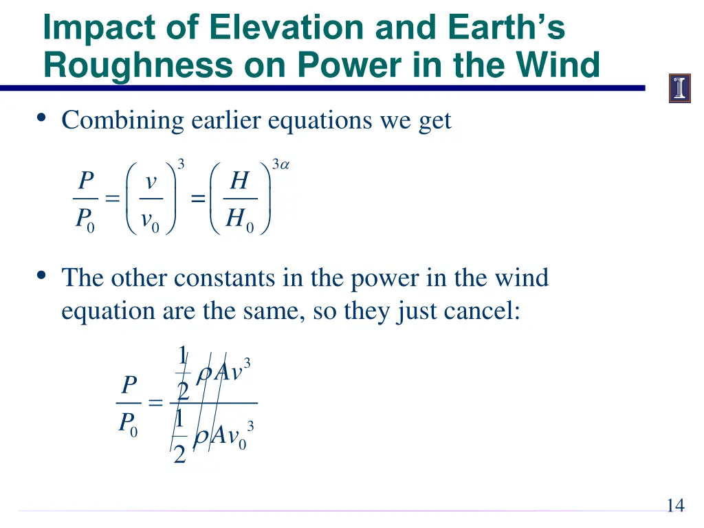 impact of elevation and earth s roughness 1