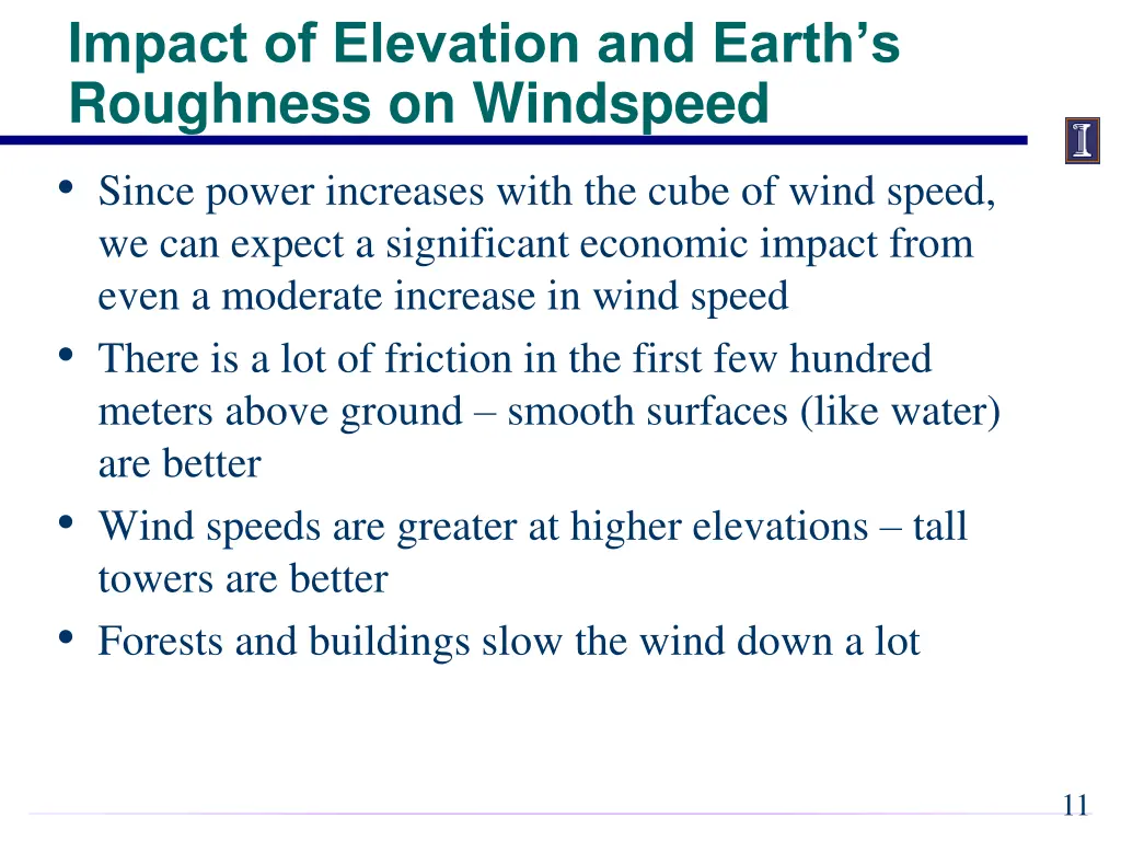 impact of elevation and earth s roughness