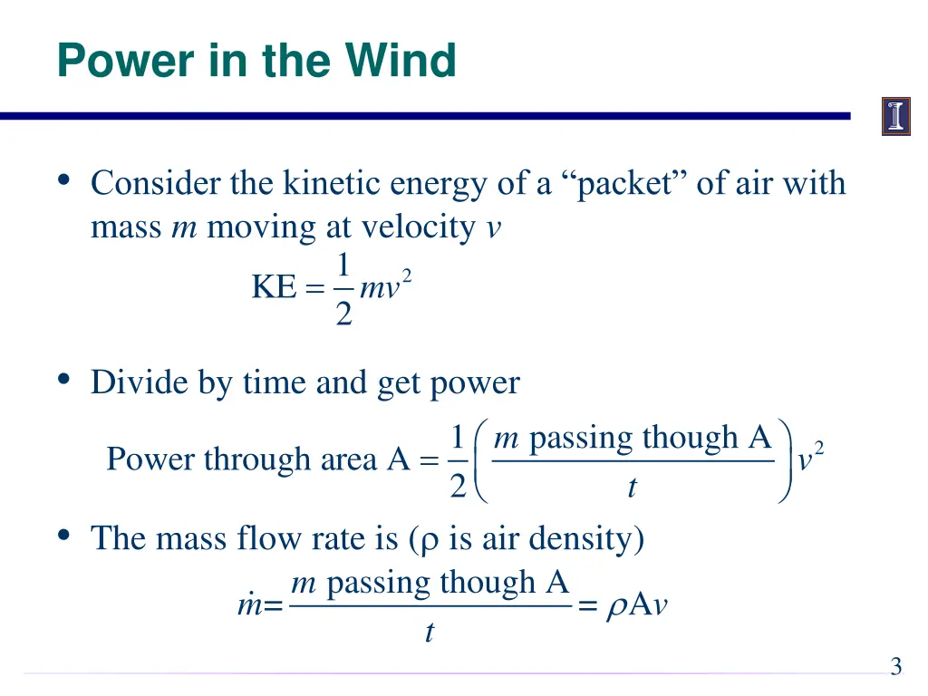 power in the wind