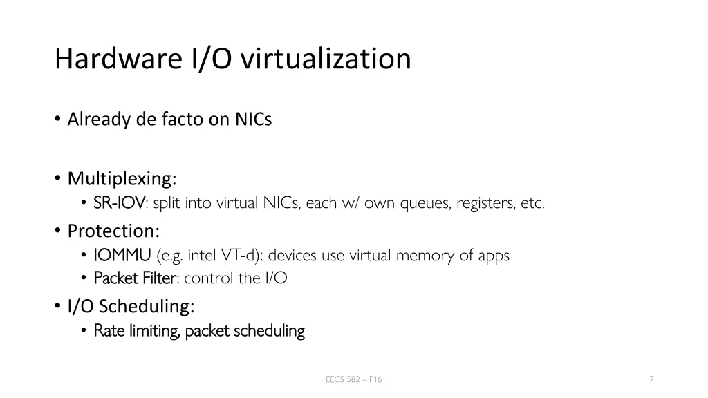 hardware i o virtualization