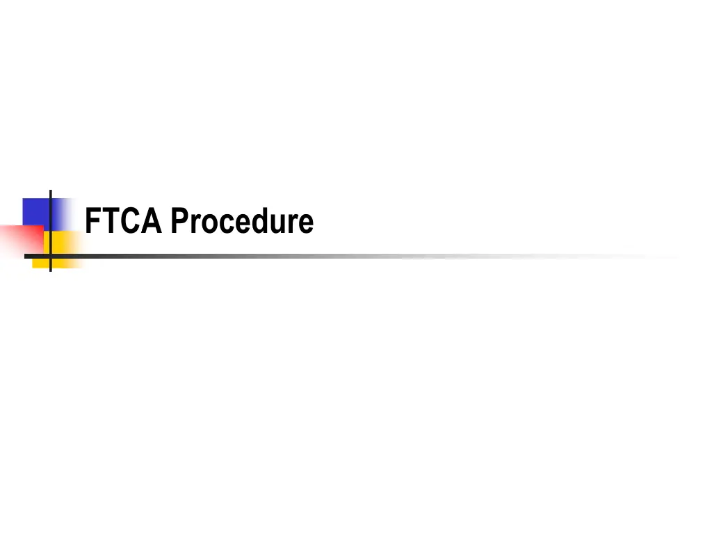 ftca procedure