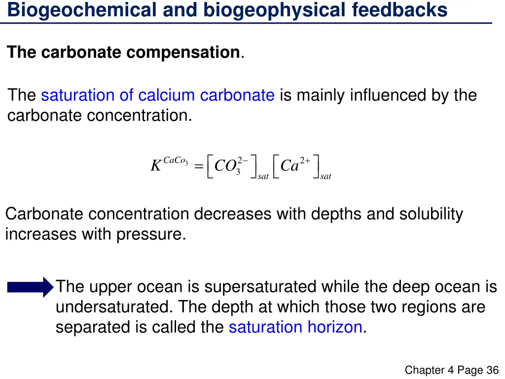 biogeochemical and biogeophysical feedbacks 8