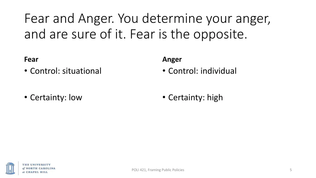 fear and anger you determine your anger