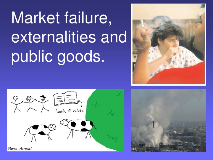 market failure externalities and public goods