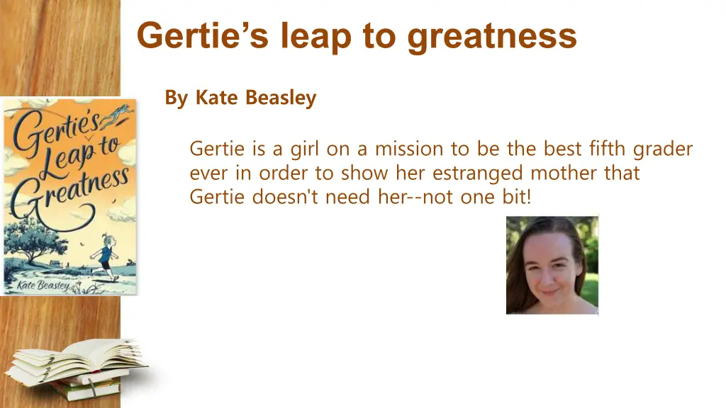 gertie s leap to greatness