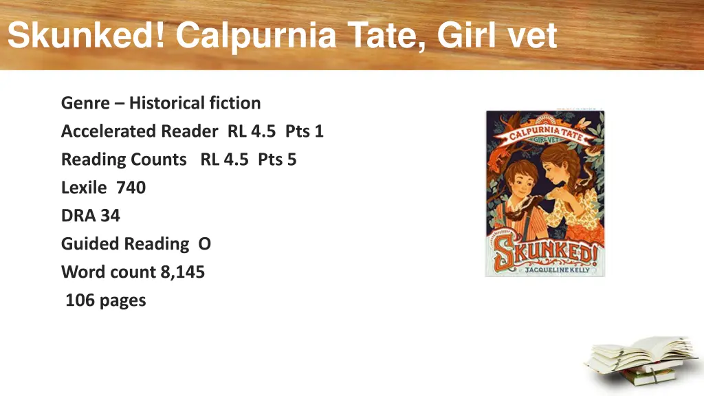 skunked calpurnia tate girl vet 1