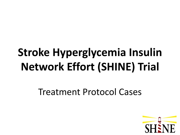 stroke hyperglycemia insulin network effort shine