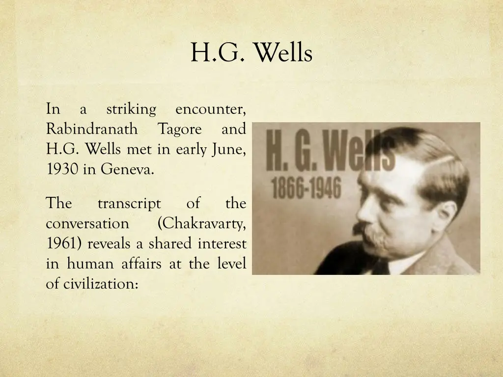 h g wells