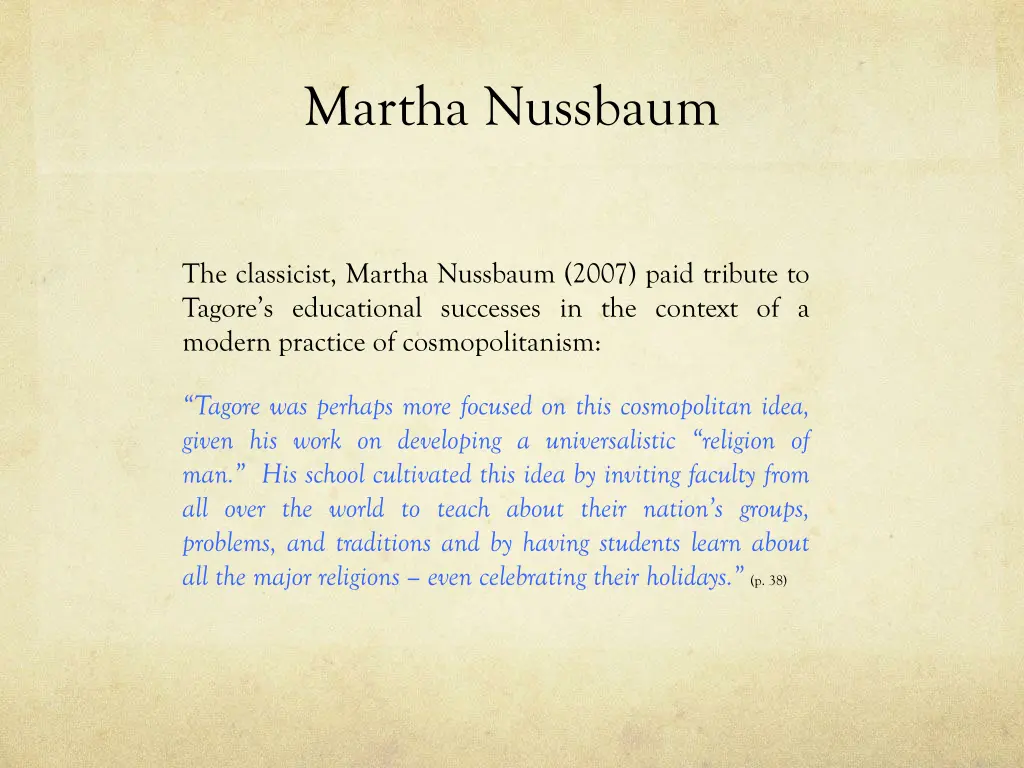 martha nussbaum