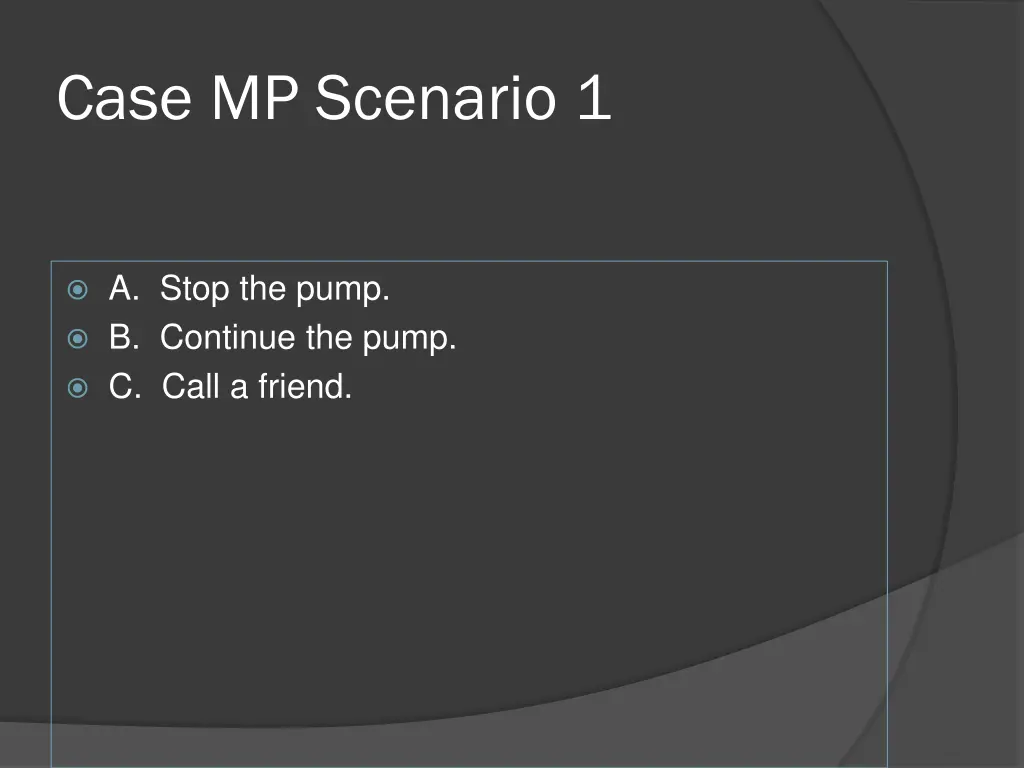 case mp scenario 1