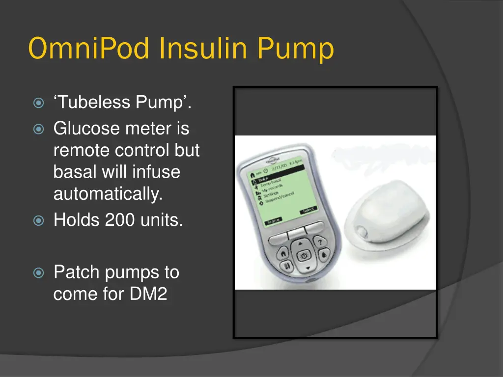 omnipod insulin pump