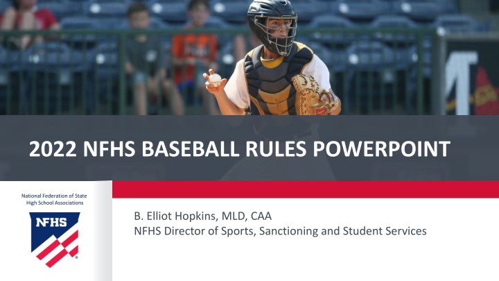 2022 nfhs baseball rules powerpoint