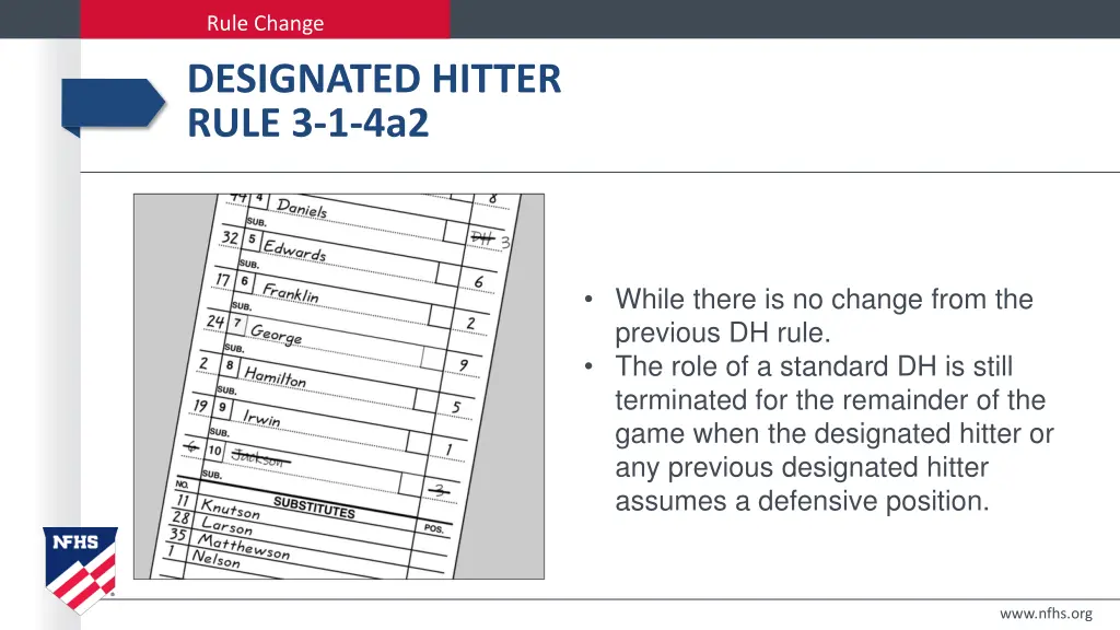 rule change 2