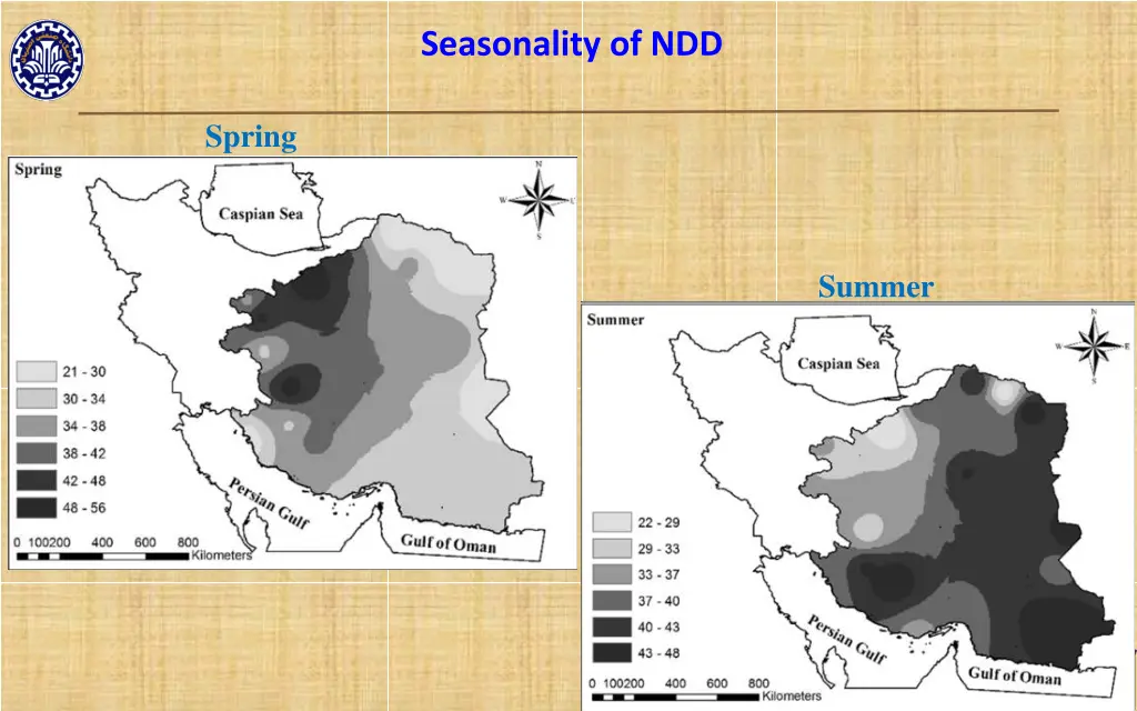 seasonality of ndd