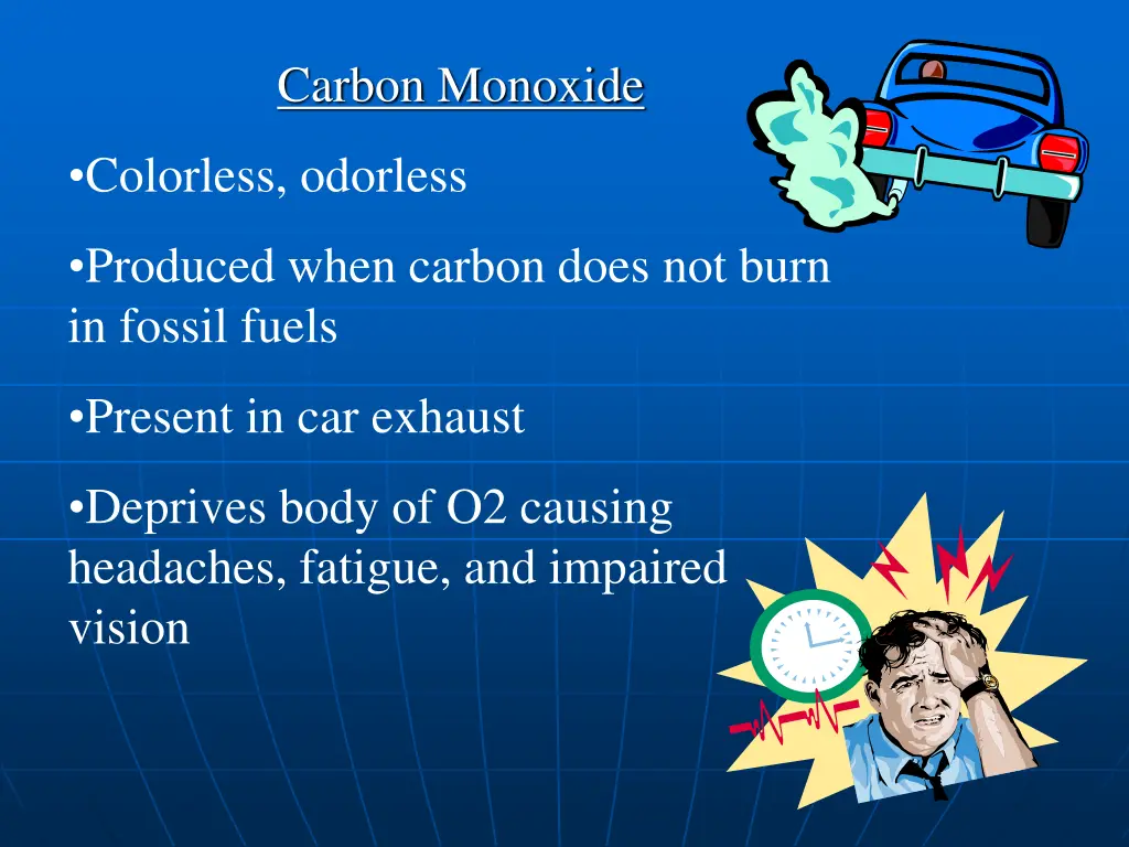 carbon monoxide