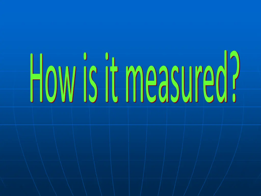 how is it measured