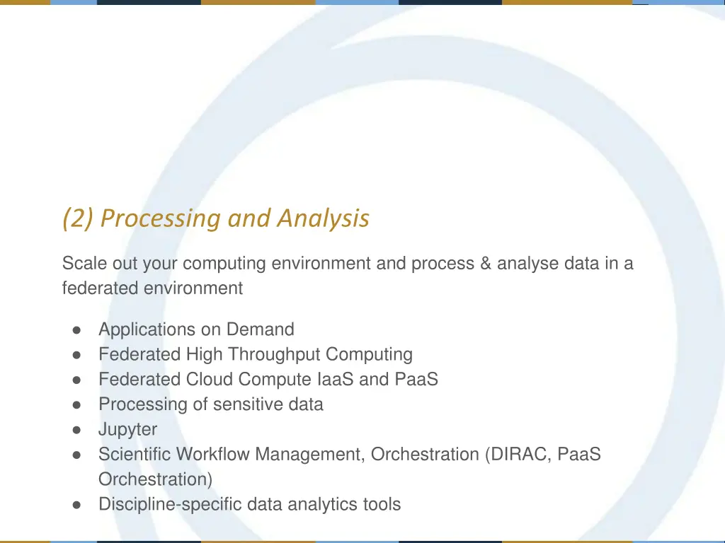 2 processing and analysis