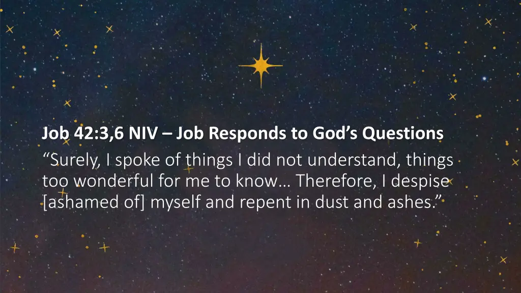 job 42 3 6 niv job responds to god s questions