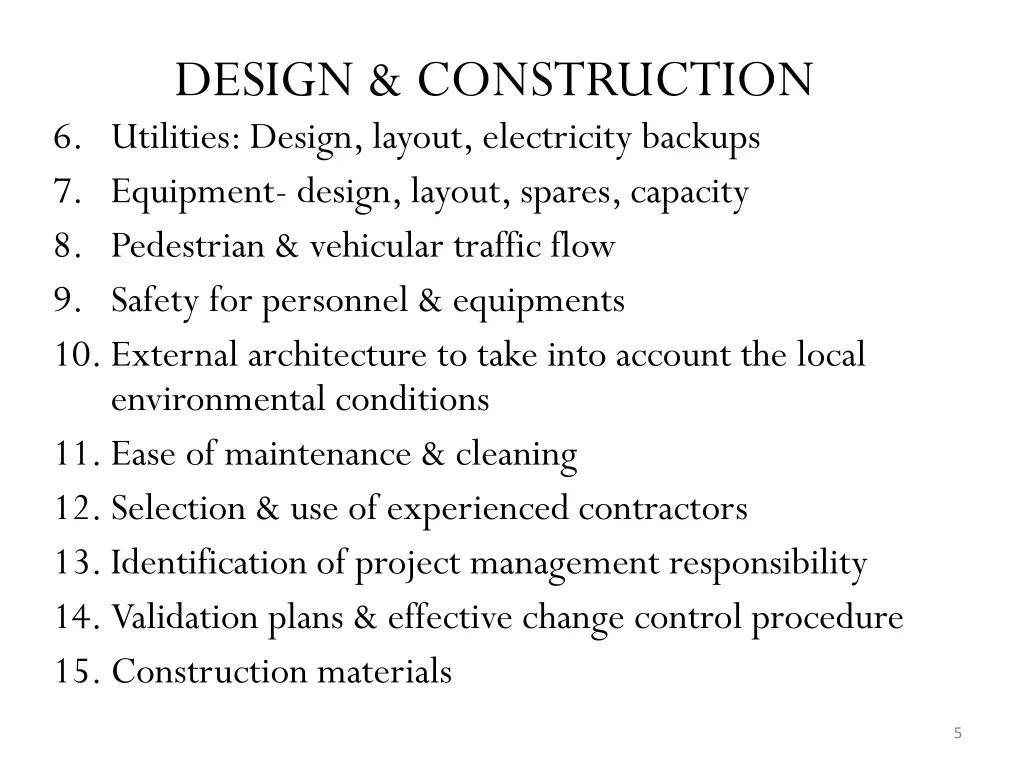 design construction 6 utilities design layout